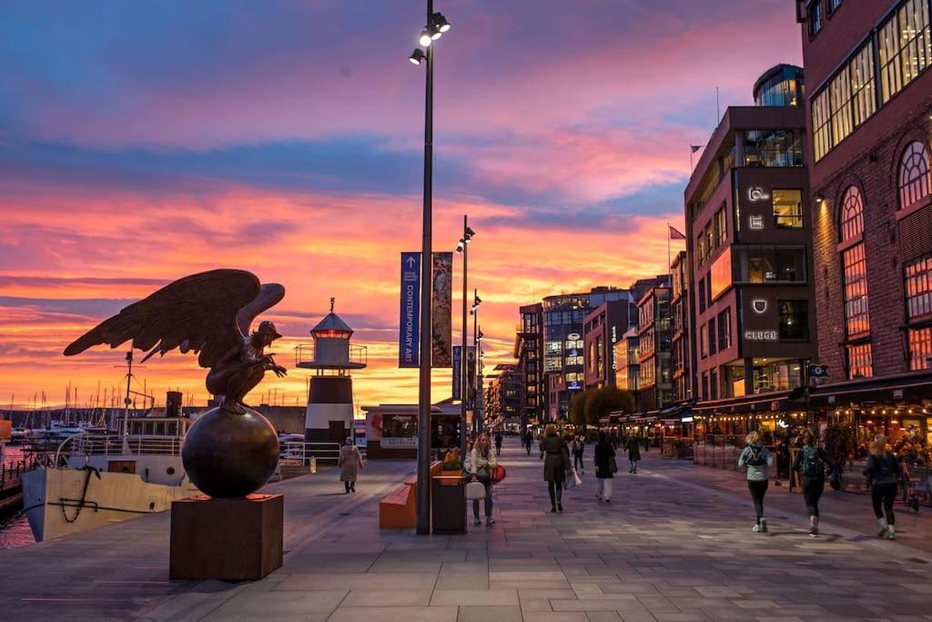 Koselig Leilighet I Sentrum Av Oslo Med Byutsikt! Exteriér fotografie